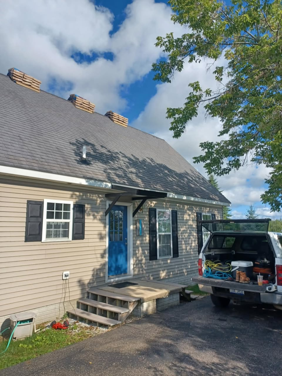 Infinity Home Solutions roofing project in progress